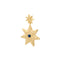 NIGHT SKY EARRING GOLD